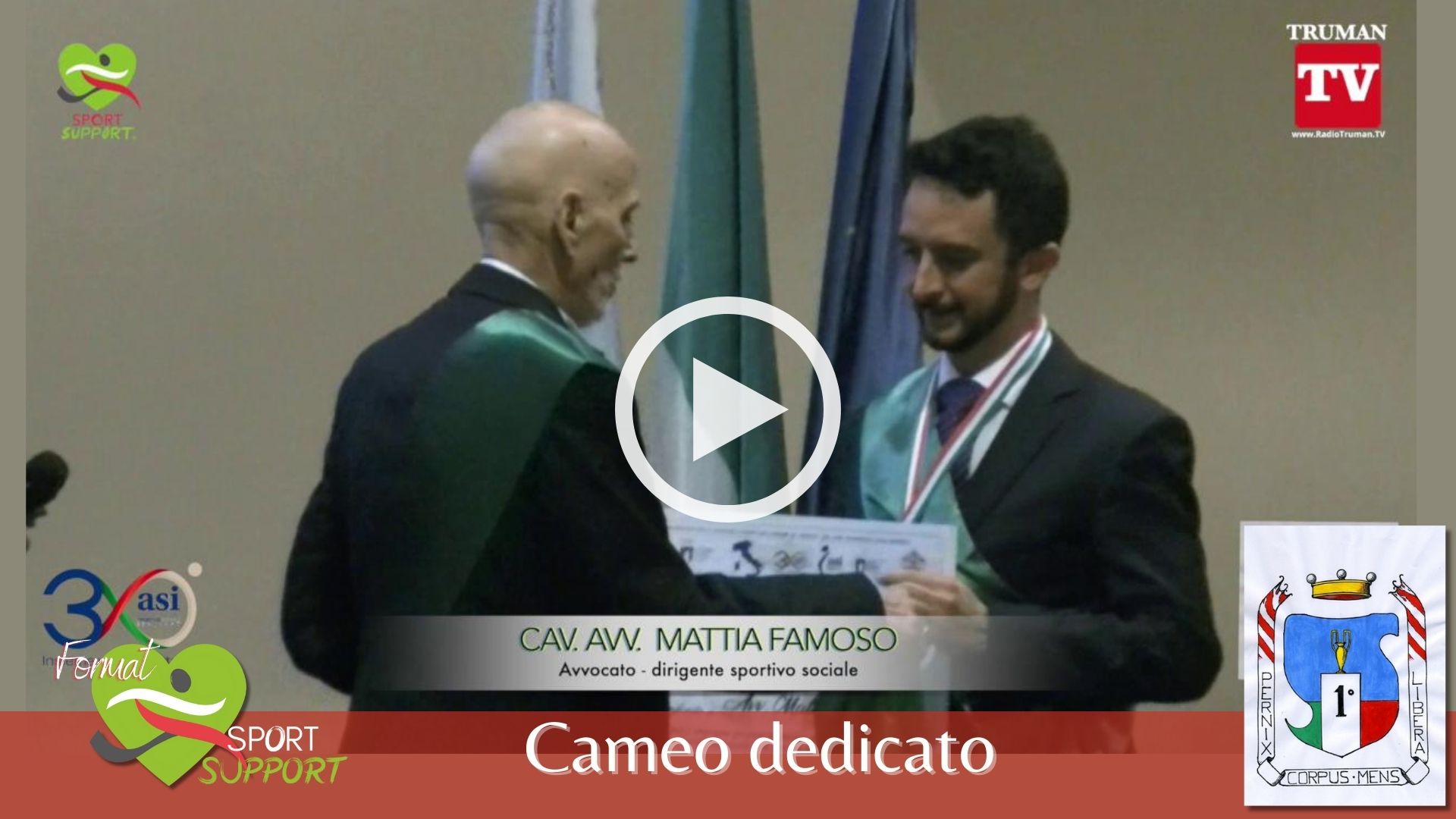 Cavalieri dello Sport 2024 - Cameo CAV. AVV.  MATTIA FAMOSO