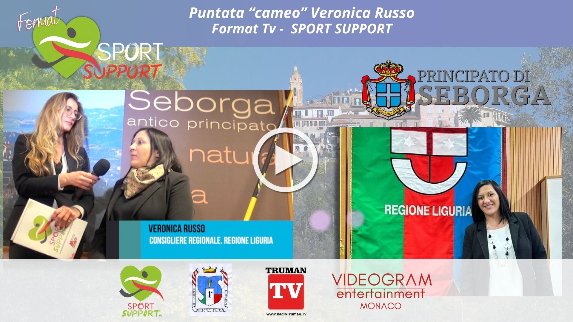 Puntata Sport Support intervista a Veronica Russo Consigliere Regionale.