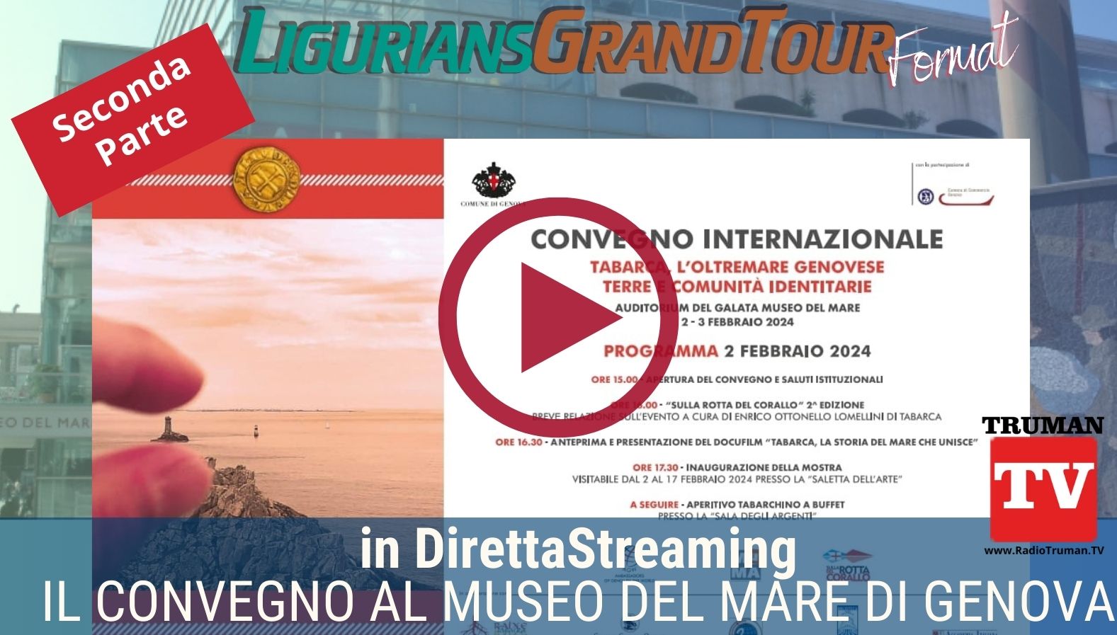 Seconda Parte del Live Streaming Convegno INTERNAZIONALE Tabarca Seconda Parte 