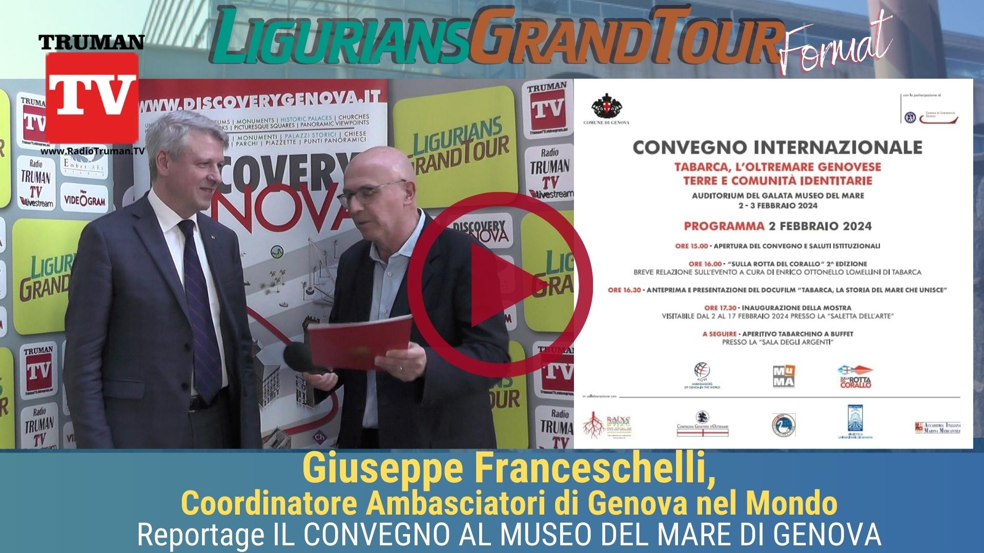 Live Convegno Tabarca - Giuseppe Franceschelli
