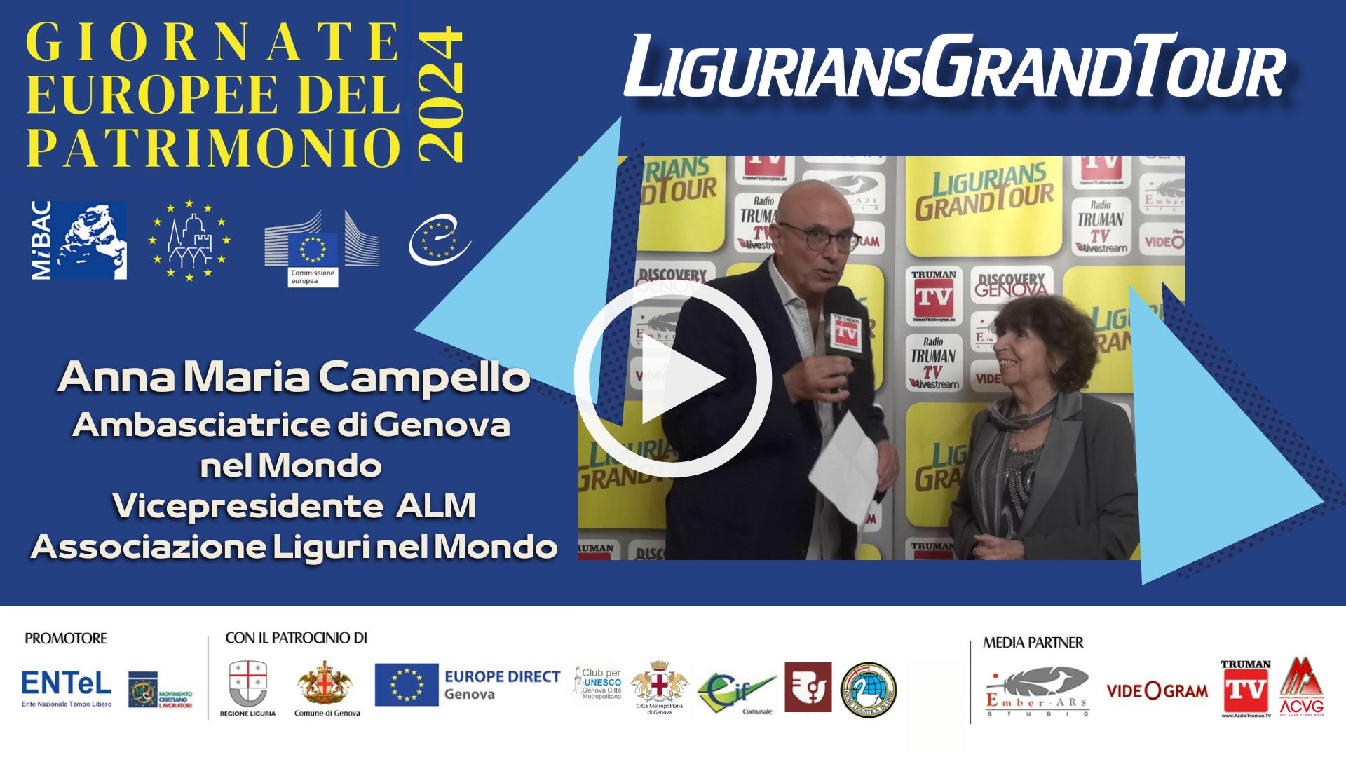 Speciale Puntata intervista a Anna Maria Campello - Giornate Europee del Patrimonio 2024 (2)