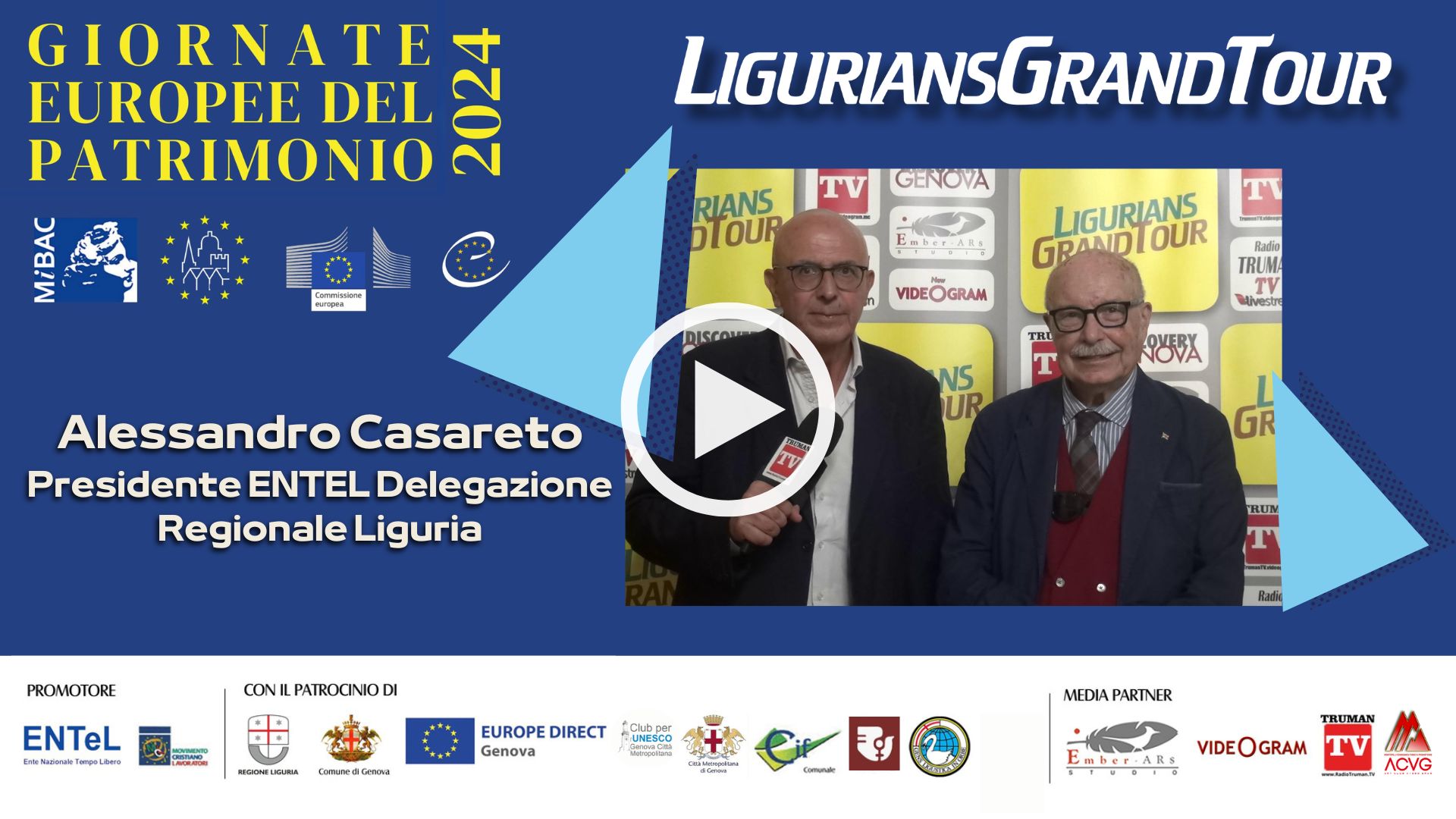Speciale Puntata intervista a Alessandro Casareto - Giornate Europee del Patrimonio 2024 (6)