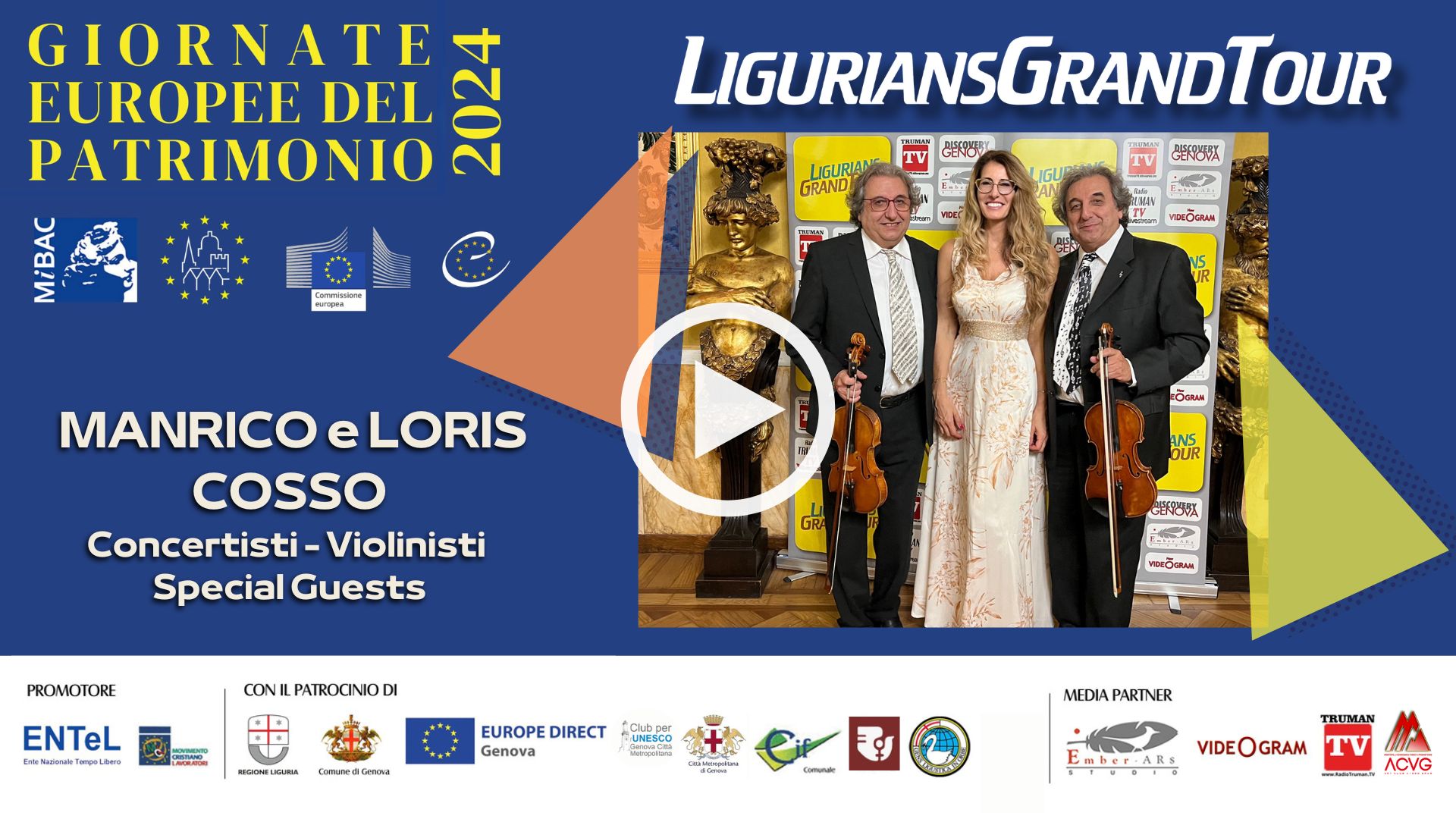 Speciale Puntata intervista ai Violinisti F.lli COSSO - Giornate Europee del Patrimonio 2024 (4)