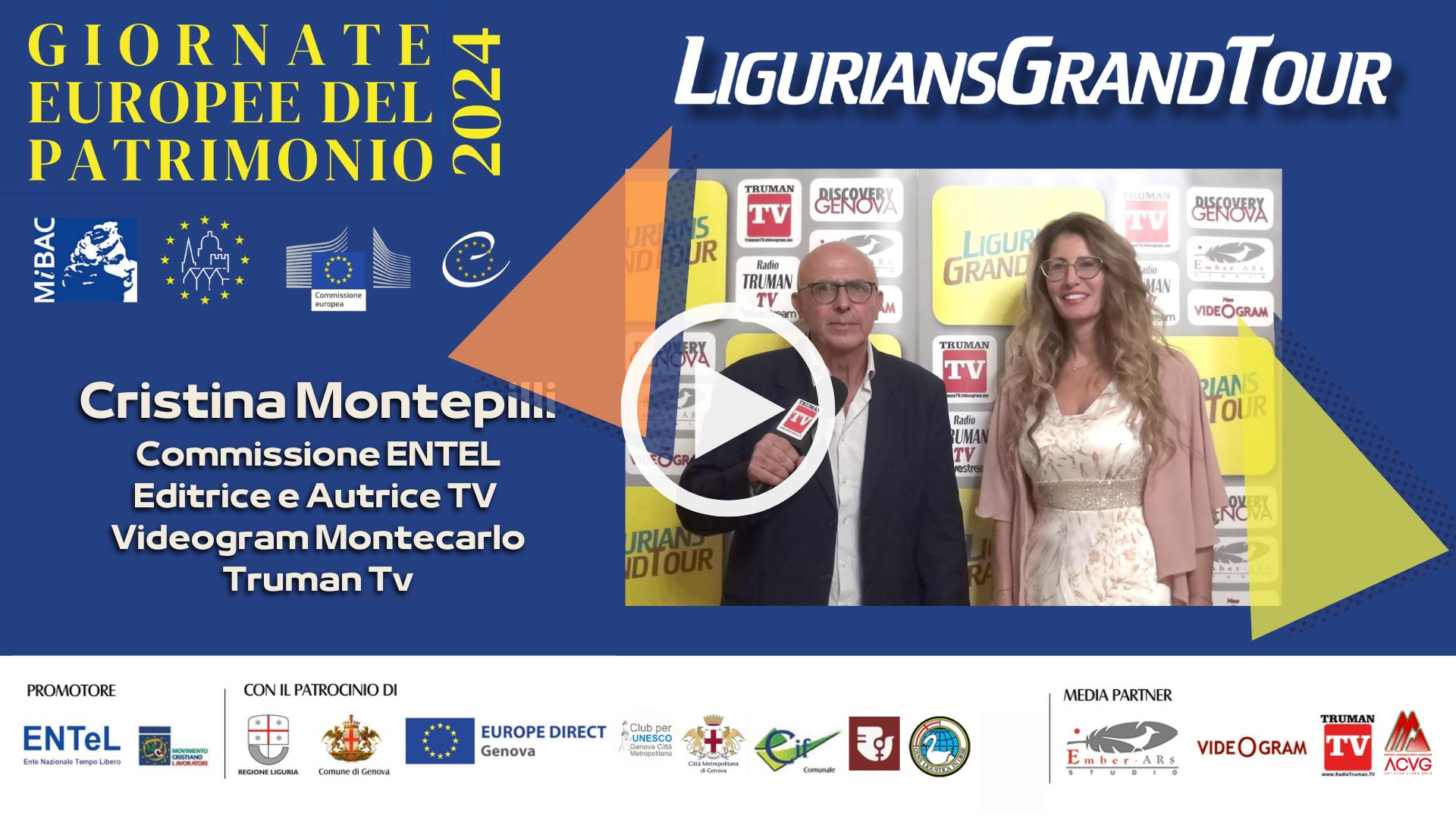 Speciale Puntata intervista a Cristina Montepilli - Giornate Europee del Patrimonio 2024