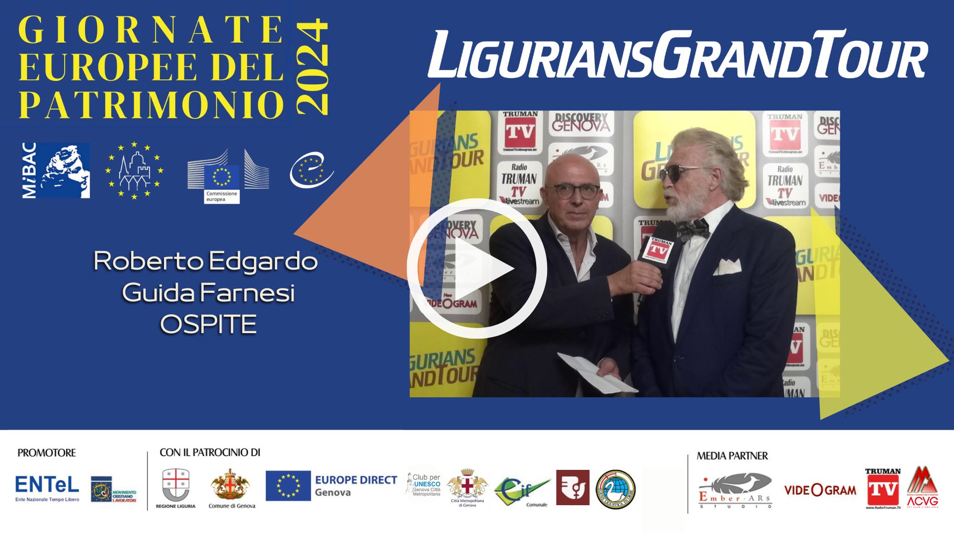 Speciale Puntata intervista a Edoardo Farnesi - Giornate Europee del Patrimonio 2024 (7)