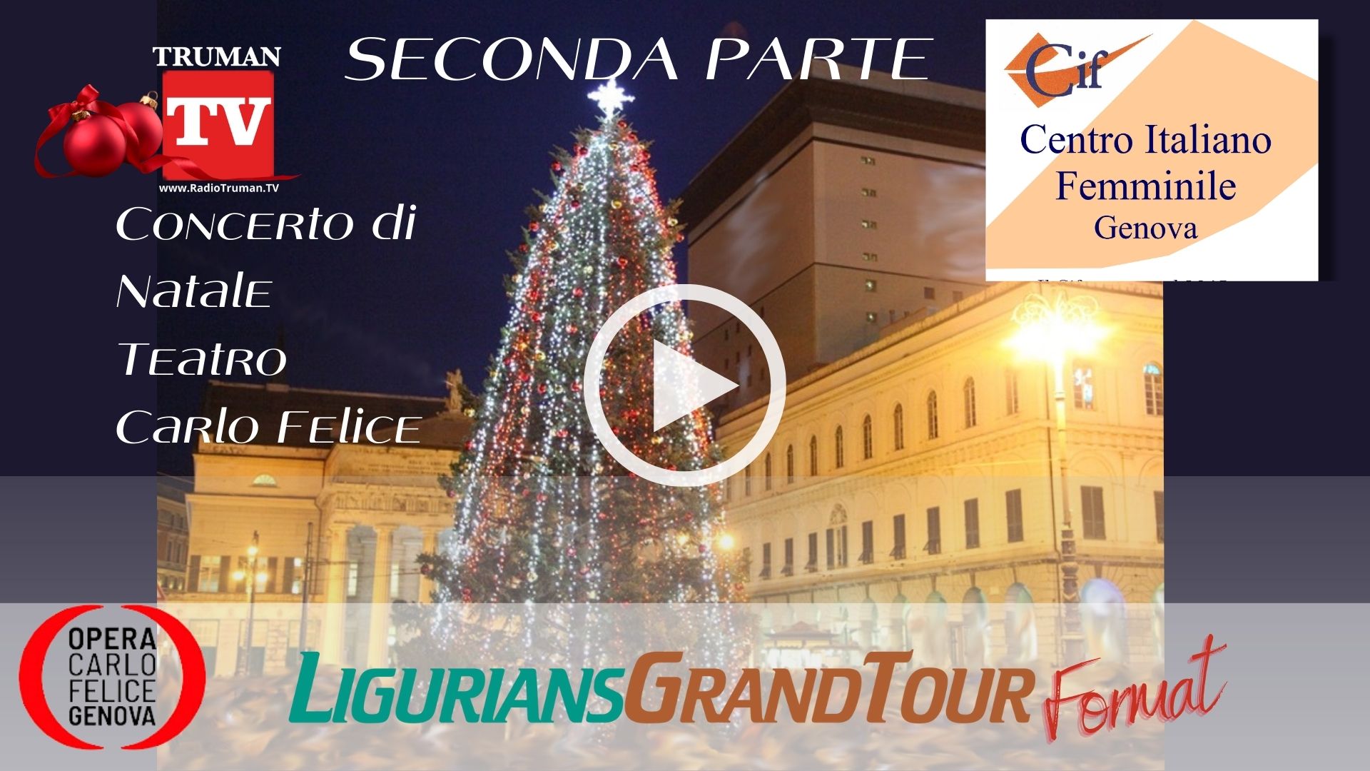 Seconda Parte del "Concerto di Natale- tradizioni in musica e poesia".Format Ligurians. Discovery Genova. 