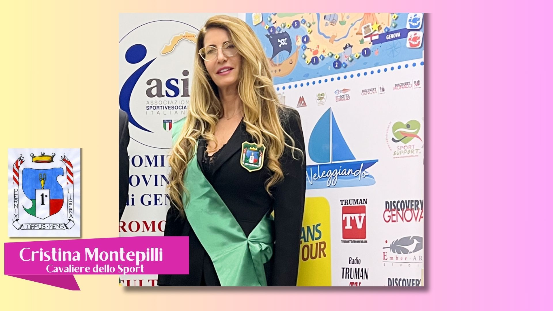 cristina montepilli cavaliere dello sport principato di seborga