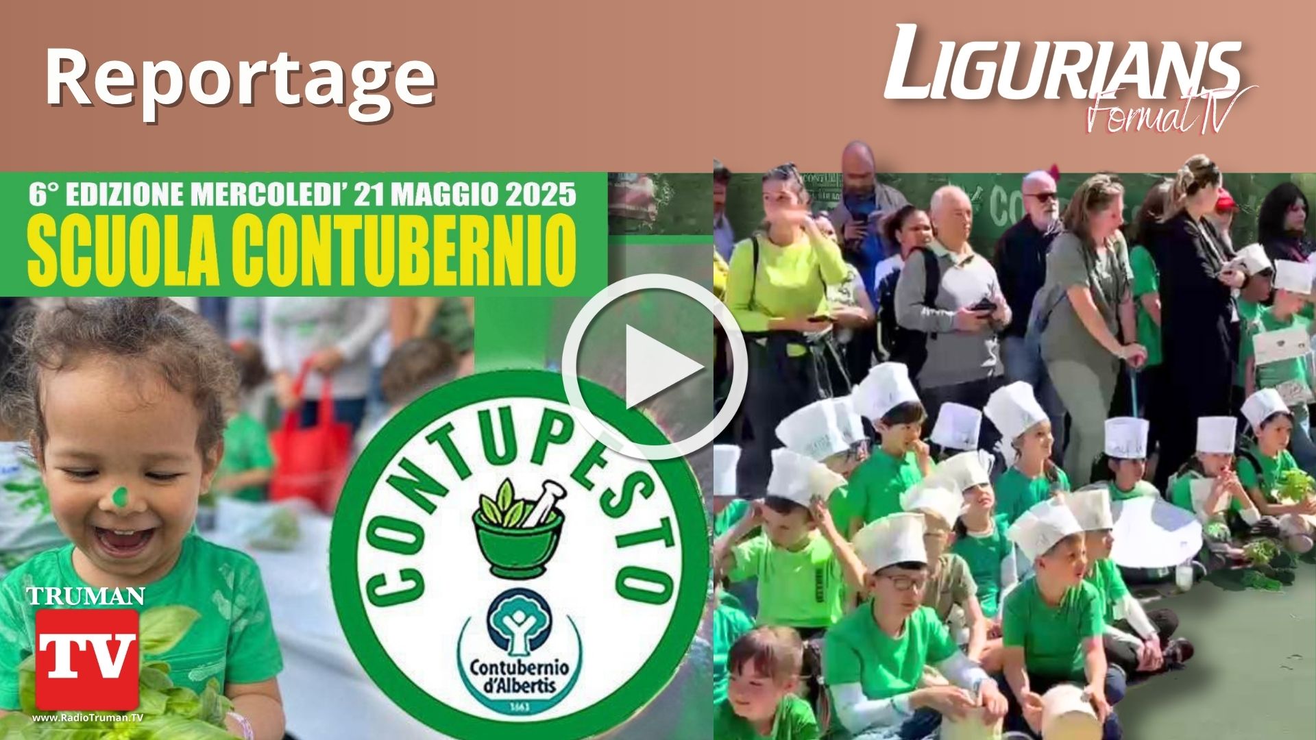 Reportage Ligurians. puntata Contupesto 2025. Scuola Contubernio D'Albertis Genova. ALM 