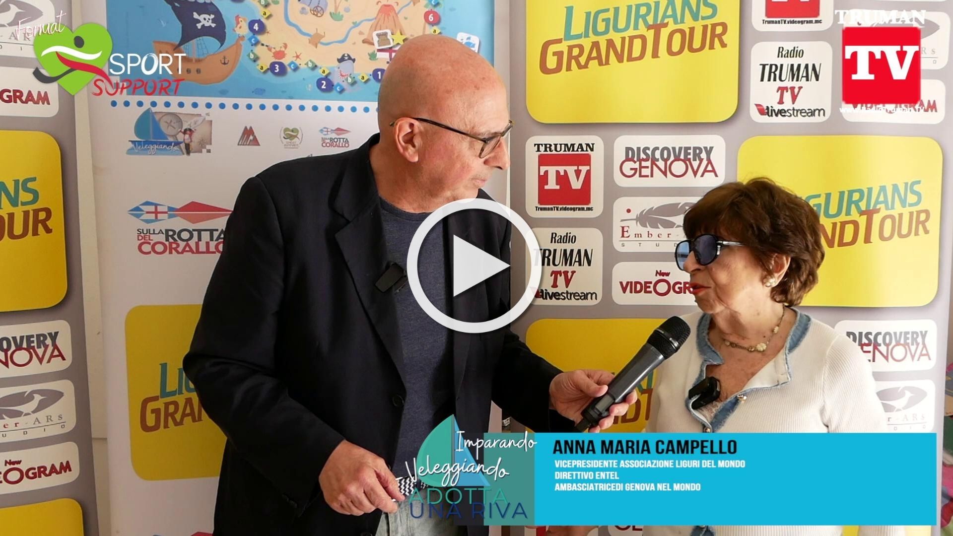 Anna Maria Campello.Puntata Format Sport Support, Event Format