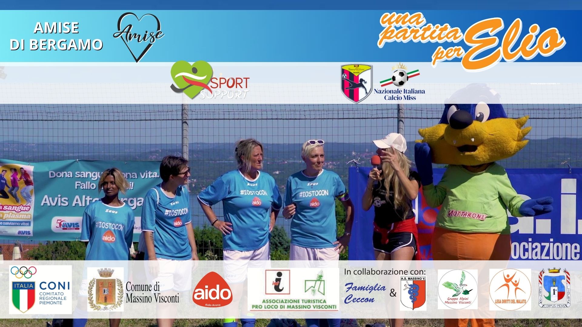 Speciale dedicato alla Squadra di Amise di Bergamo.Format Sport Support Una Partita per Elio 2025 (2)