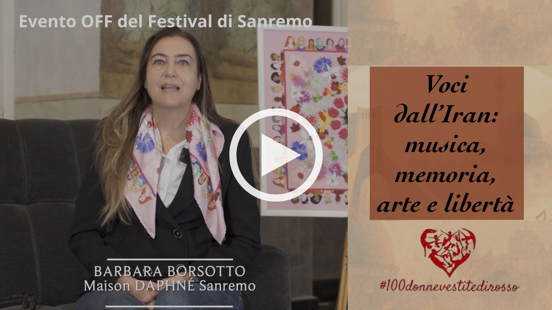 Barbara Borsotto. Festival di Sanremo 2026 Evento OFF 