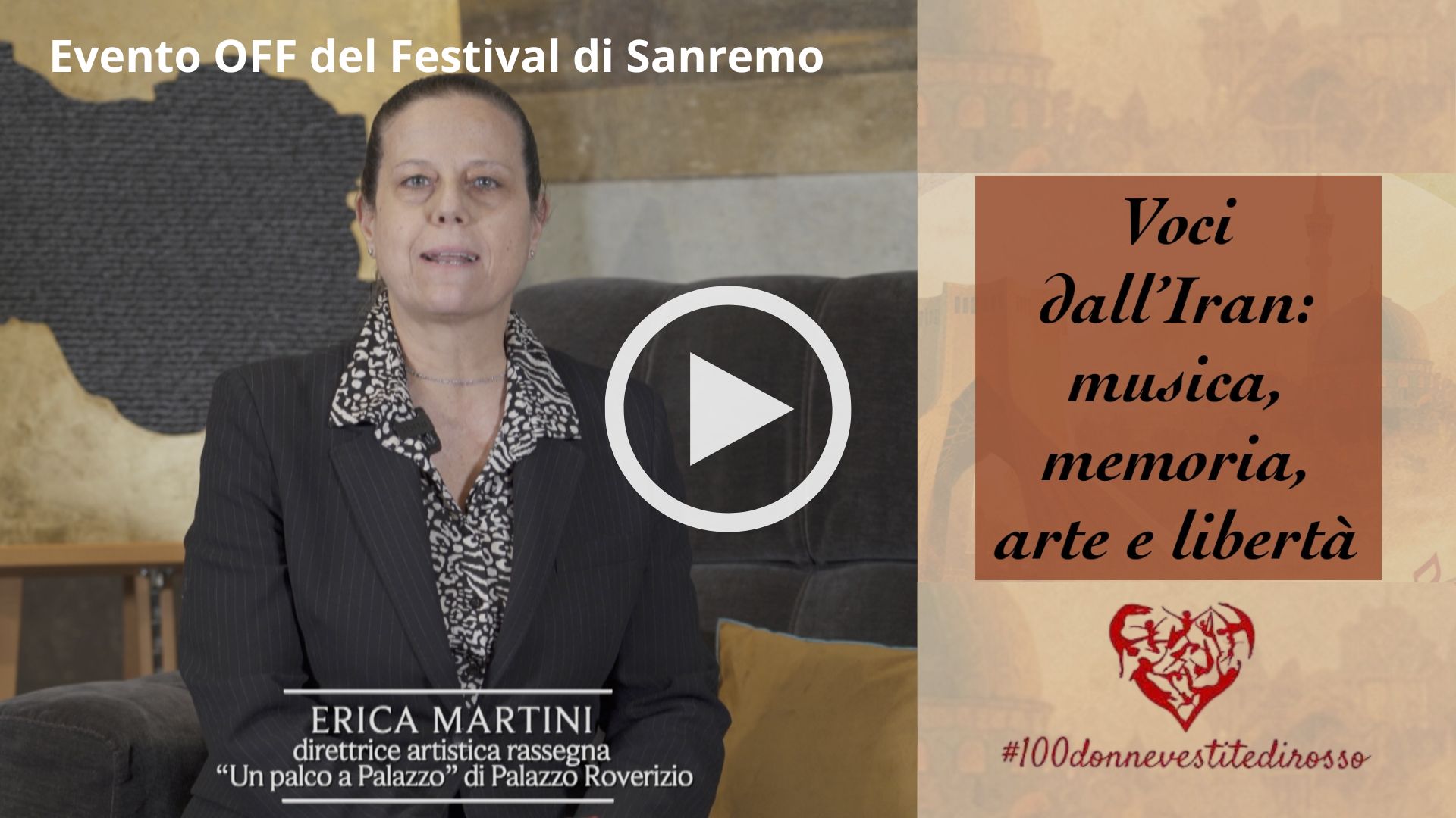 Erica Martini. Festival di Sanremo 2026 Evento OFF 