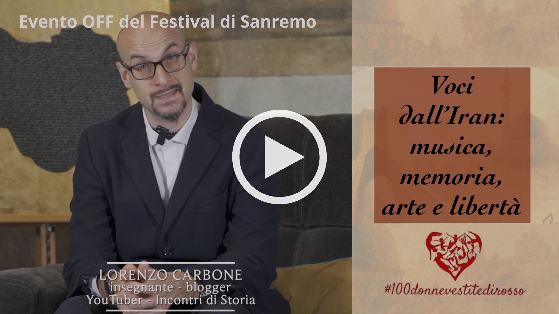 Lorenzo Carbone. Festival di Sanremo 2026 Evento OFF  