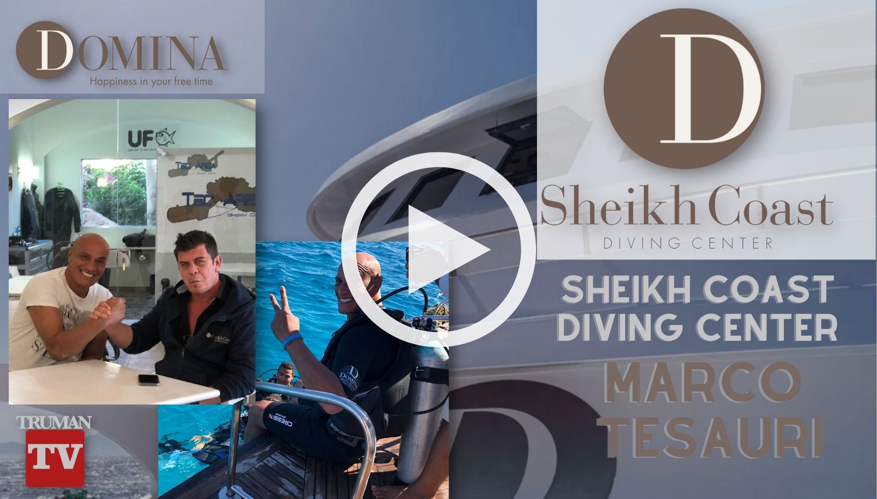 Intervista a Marco Tesauri e Maurizio Ridolfo del Domina - Sheikh Coast Diving Center